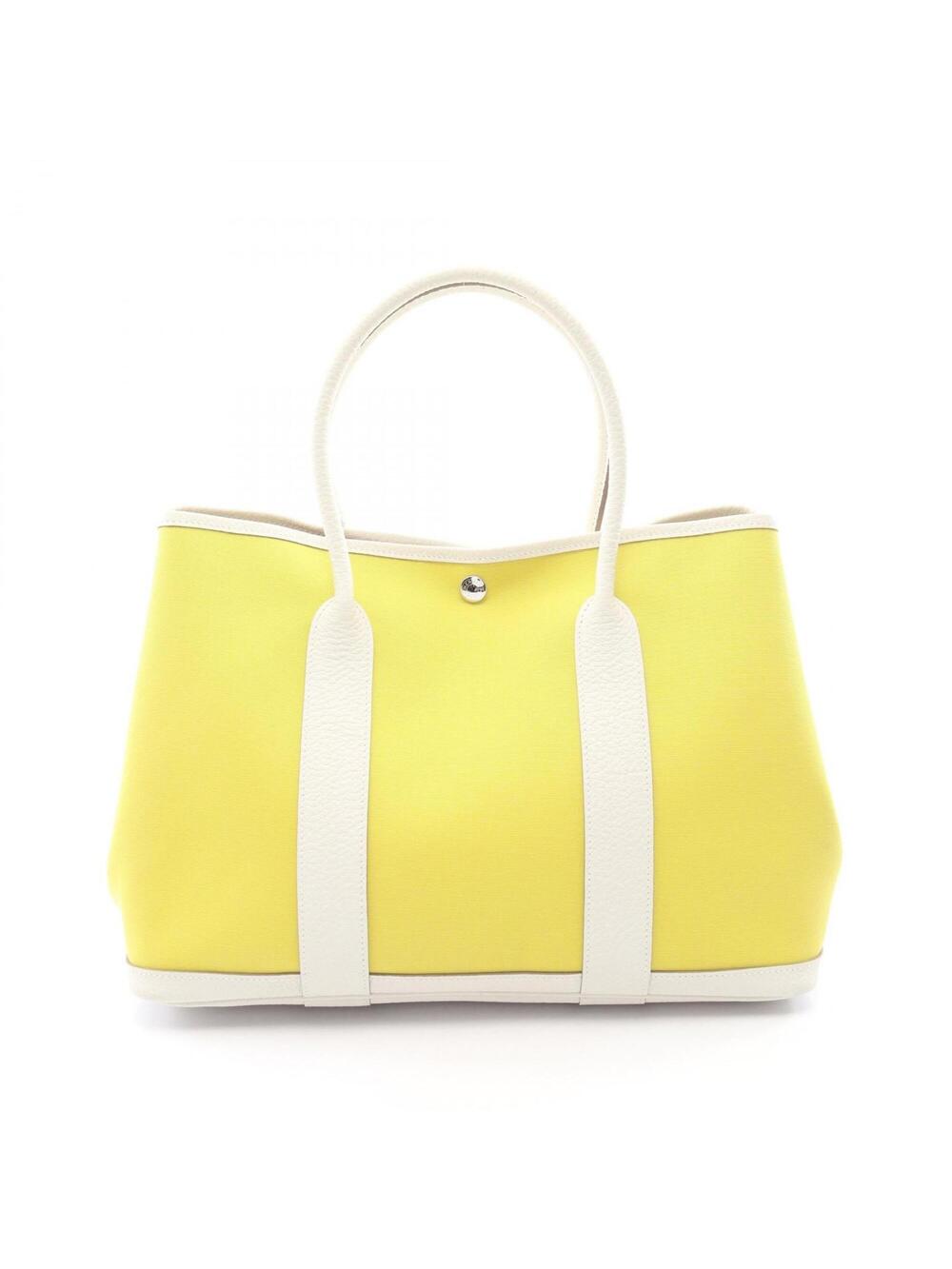 Hermes Garden Party Tote Toile And #357168H22B